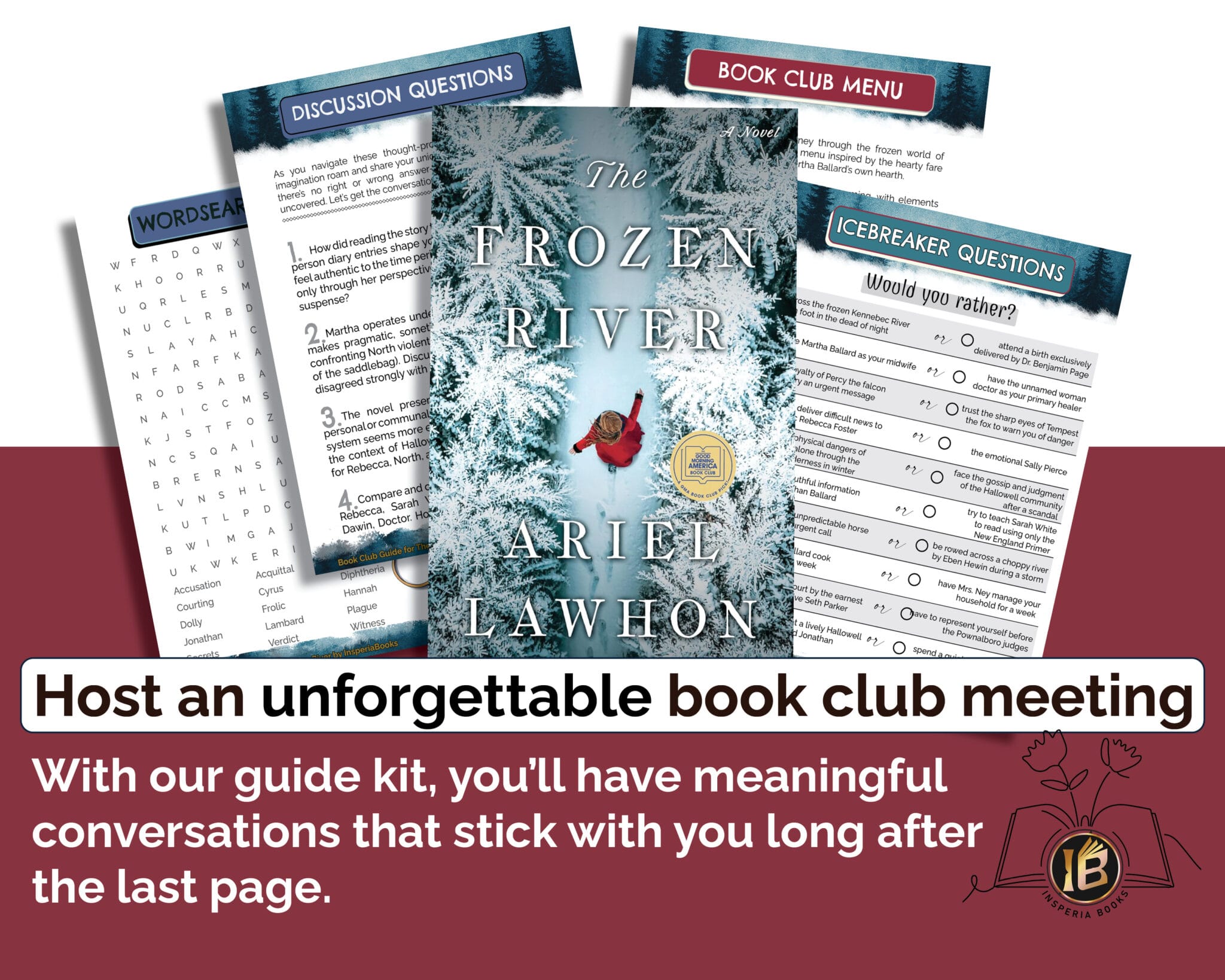 The Frozen River by Ariel Lawhon Book Guide InsperiaBooks