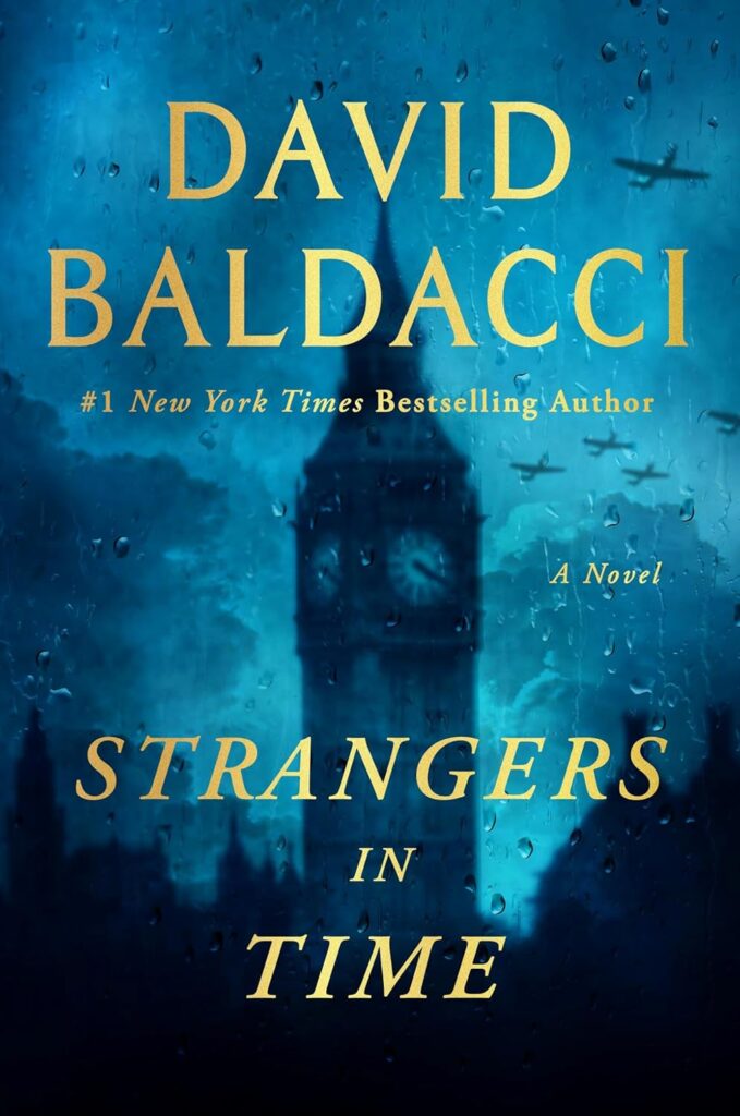 BOOK COVER STRANGERS IN TIME BY DAVID BALDACCI